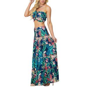 NEW Tropical Summer Vacation Skirt Set